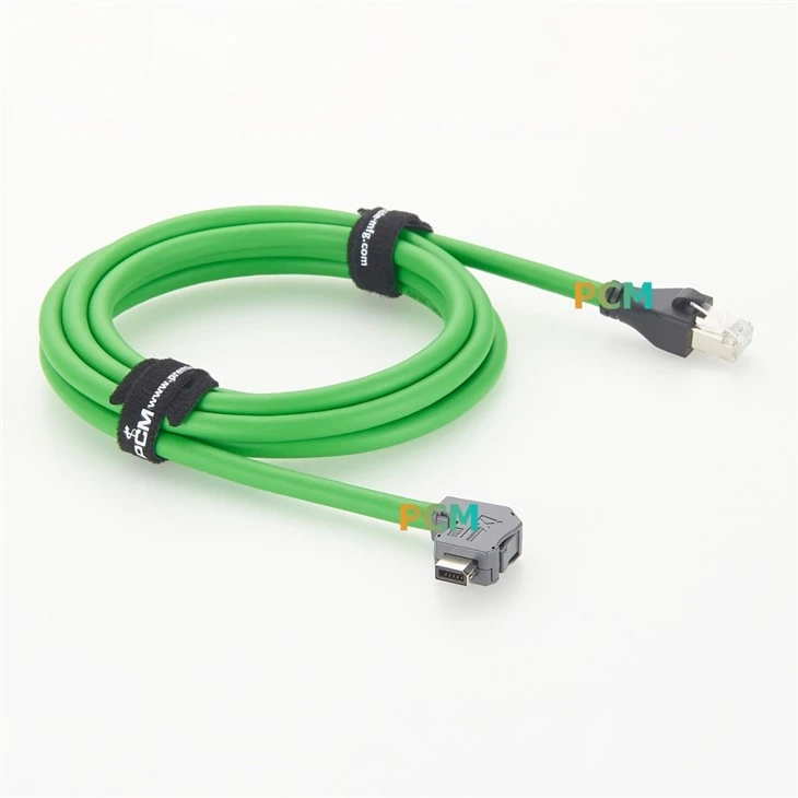 IX Industrial Right Angle Up A Plug To RJ45 Plug Cable suppliers
