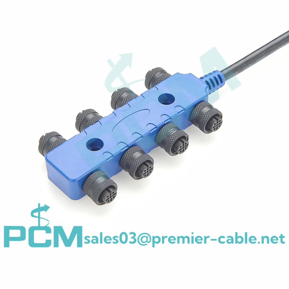 We are a manufacturer of Small Boat 8 Way Self-Contained Cable Boat Network N2K