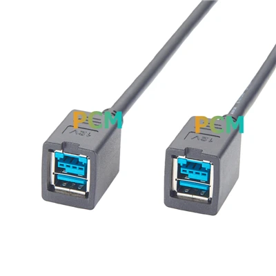 12 V maitinimo USB laidas nuo moteriškos iki moteriškos lyties