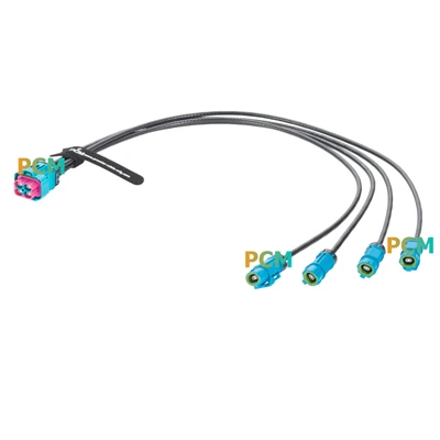 Atsparus vandeniui 4 viename H-MTD Gigabit kabelių pynimas